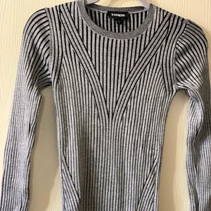 Express Long Sleeve Sweater Dress